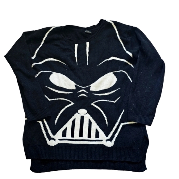 Darth Vader Acrylic Knit Sweater Small - Picture 3 of 6
